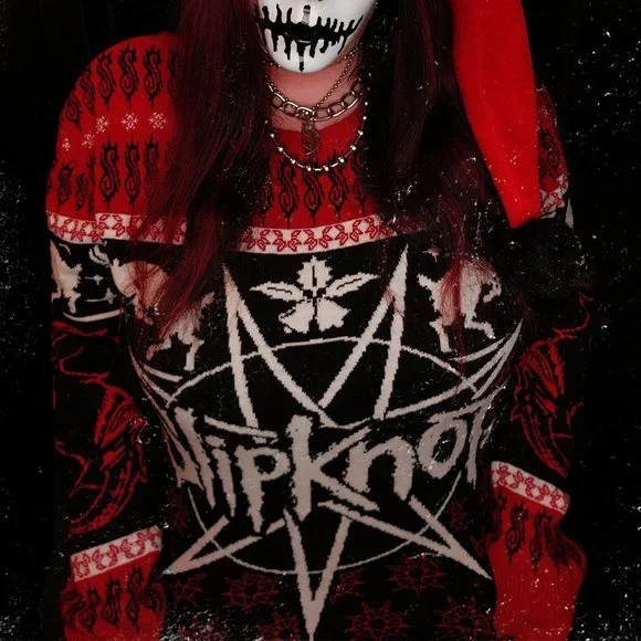 Official SLIPKNOT Christmas Sweater - RARE - Picture 6 of 7